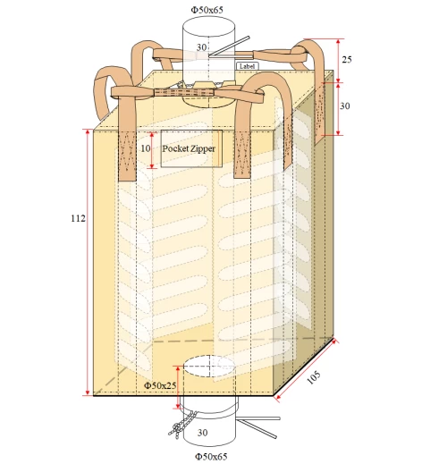 Big bags of coffee beans